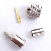 SERVERUSA Mini UHF Male Crimp Connector for RG58-U Coax Cable SE2207797